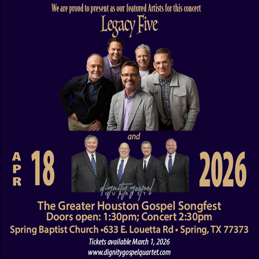 The Greater Houston Gospel Songfest | April 18, 2026