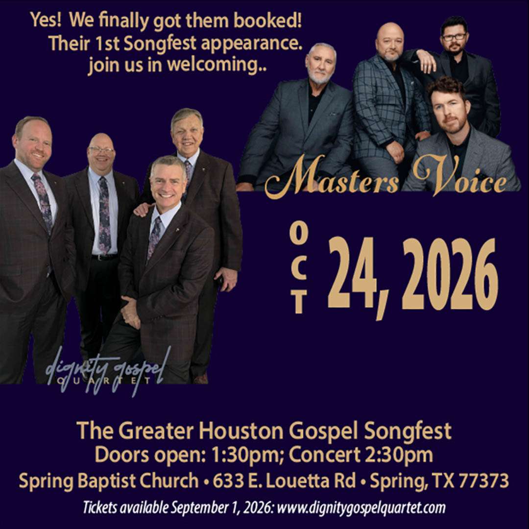 The Greater Houston Gospel Songfest | October 24, 2026
